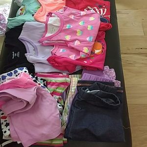 Mix of 20 2T Bundle of Girl Clothes
